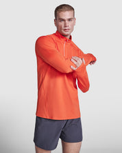 langärmeliges funktions herren sweatshirt