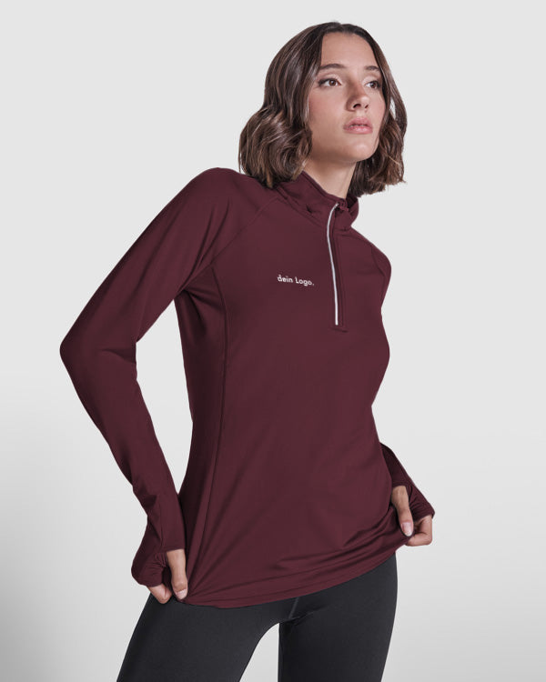 langärmeliges funktions damen sweatshirt