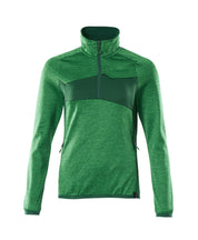 mascot damen fleecepullover mit kurzem reißverschluss 18053-316