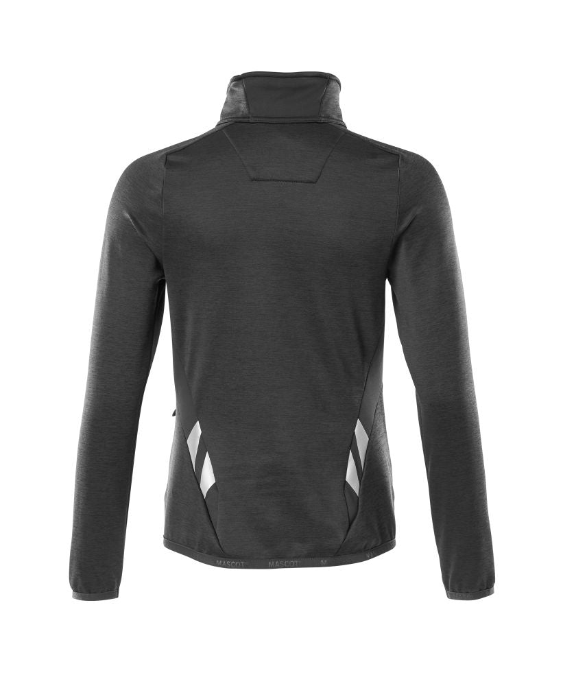 mascot damen fleecepullover mit reißverschluss 18153-316