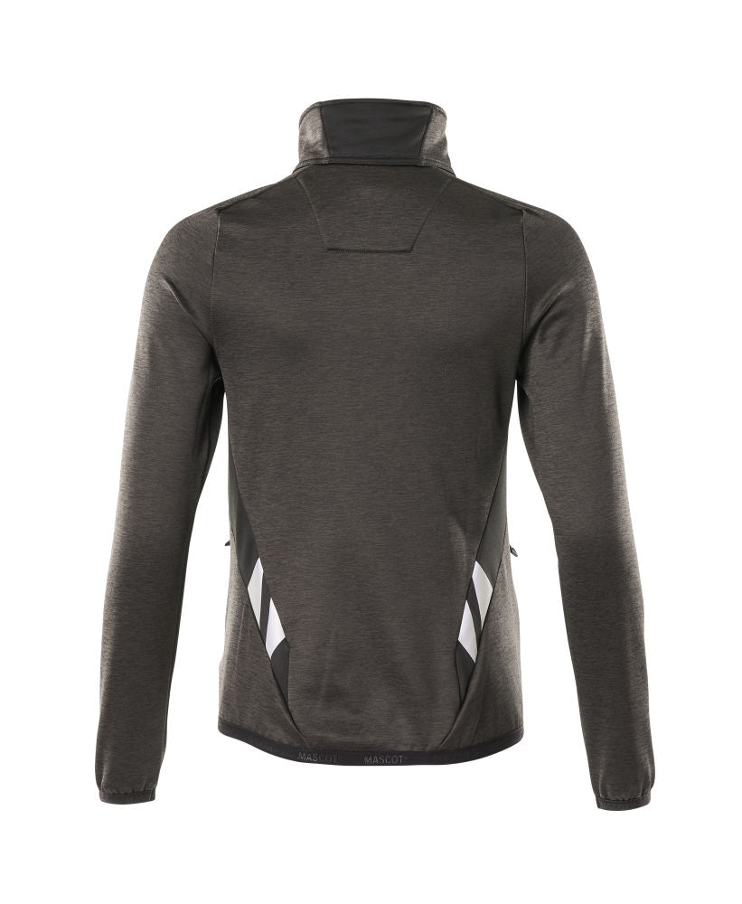 mascot damen fleecepullover mit reißverschluss 18153-316