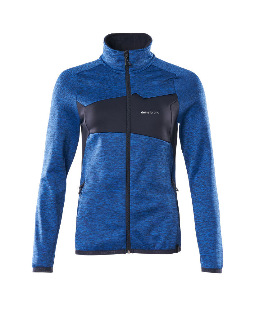 mascot damen fleecepullover mit reißverschluss 18153-316