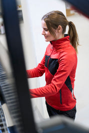 mascot damen fleecepullover mit reißverschluss 18153-316