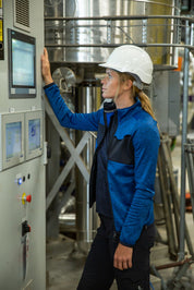 mascot damen fleecepullover mit reißverschluss 18153-316