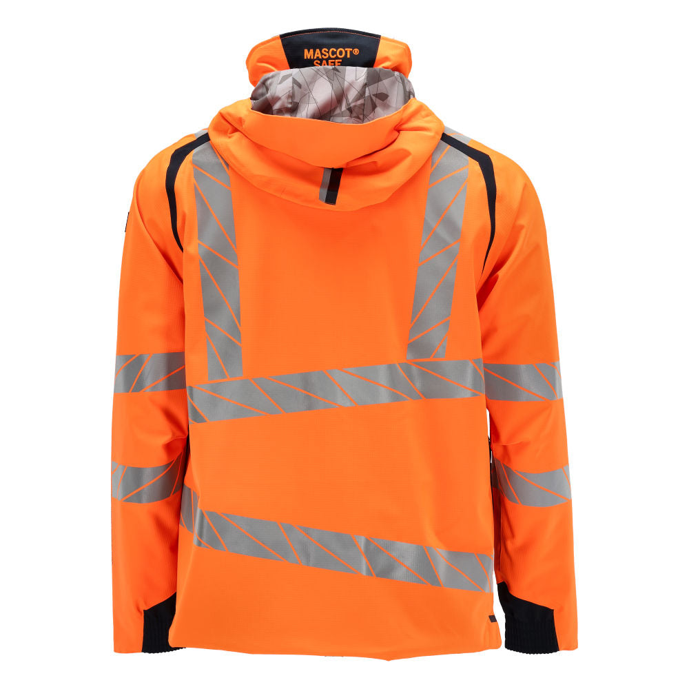 mascot high-vis hard shell jacke 19001-449