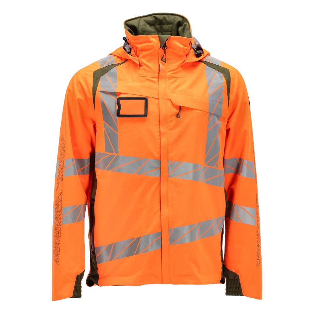 mascot high-vis hard shell jacke 19001-449