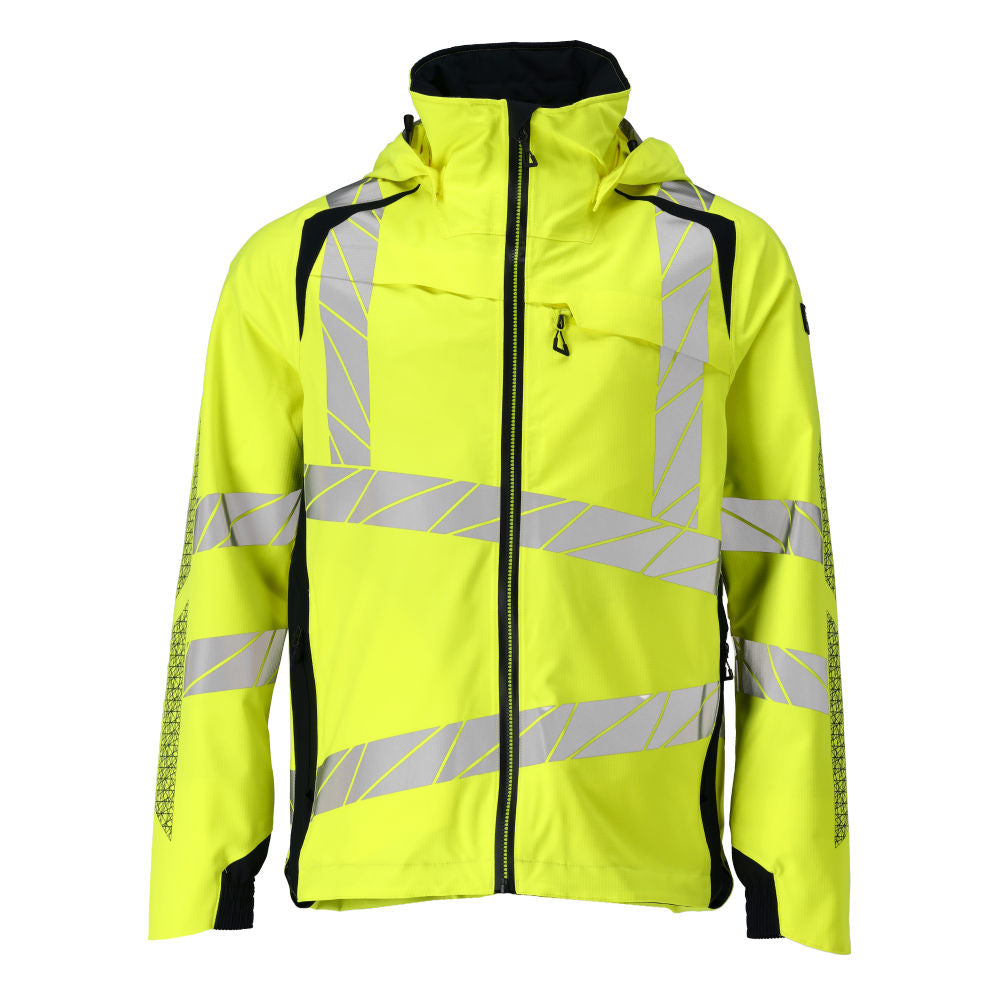 mascot high-vis hard shell jacke 19001-449