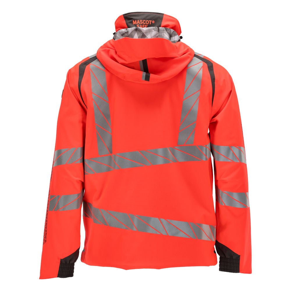 mascot high-vis hard shell jacke 19001-449