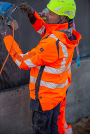 mascot high-vis hard shell jacke 19001-449