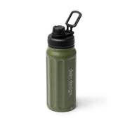 thermoflasche aus recycelten edelstahl