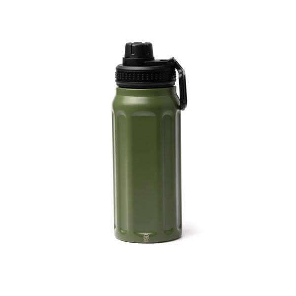 thermoflasche aus recycelten edelstahl