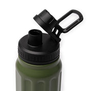 thermoflasche aus recycelten edelstahl