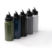 thermoflasche aus recycelten edelstahl