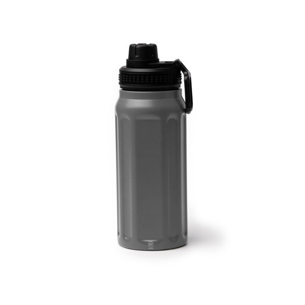 thermoflasche aus recycelten edelstahl