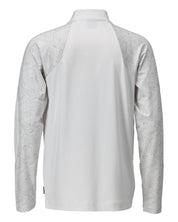 mascot t-shirt, langarm, mit kurzem reißverschluss 22681-618