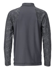 mascot t-shirt, langarm, mit kurzem reißverschluss 22681-618