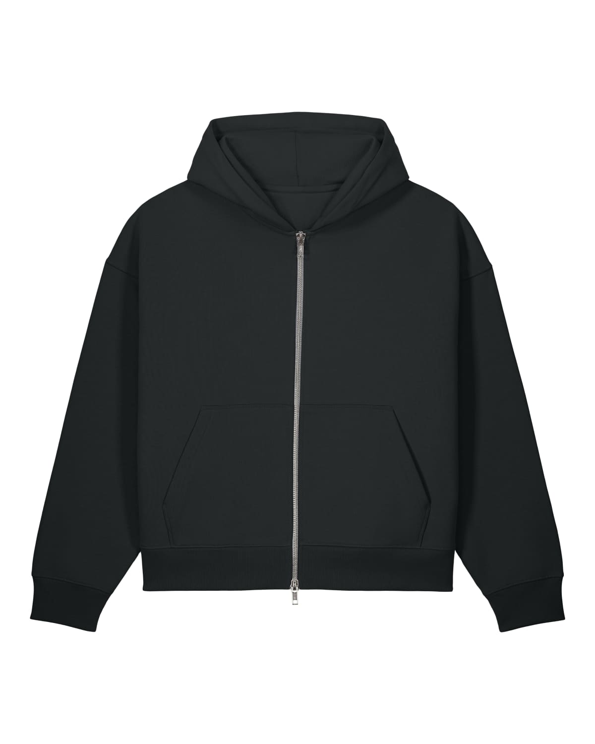 fronter - schwerer unisex boxy zip hoodie