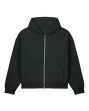 fronter - schwerer unisex boxy zip hoodie
