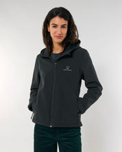 stella discoverer damen softshelljacke mit kapuze