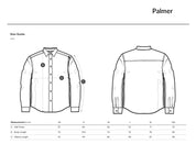 palmer - unisex denim jeanshemd