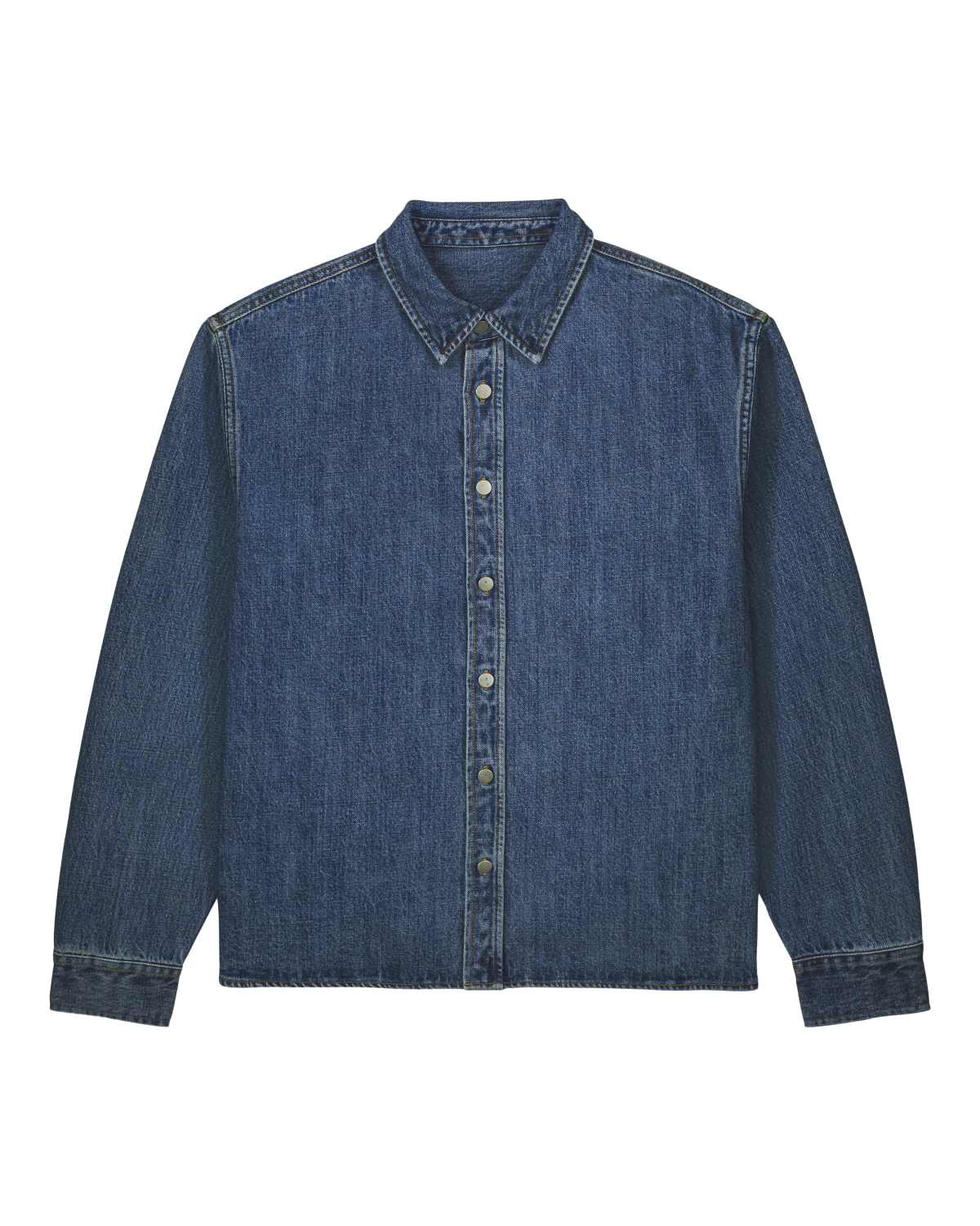 palmer - unisex denim jeanshemd