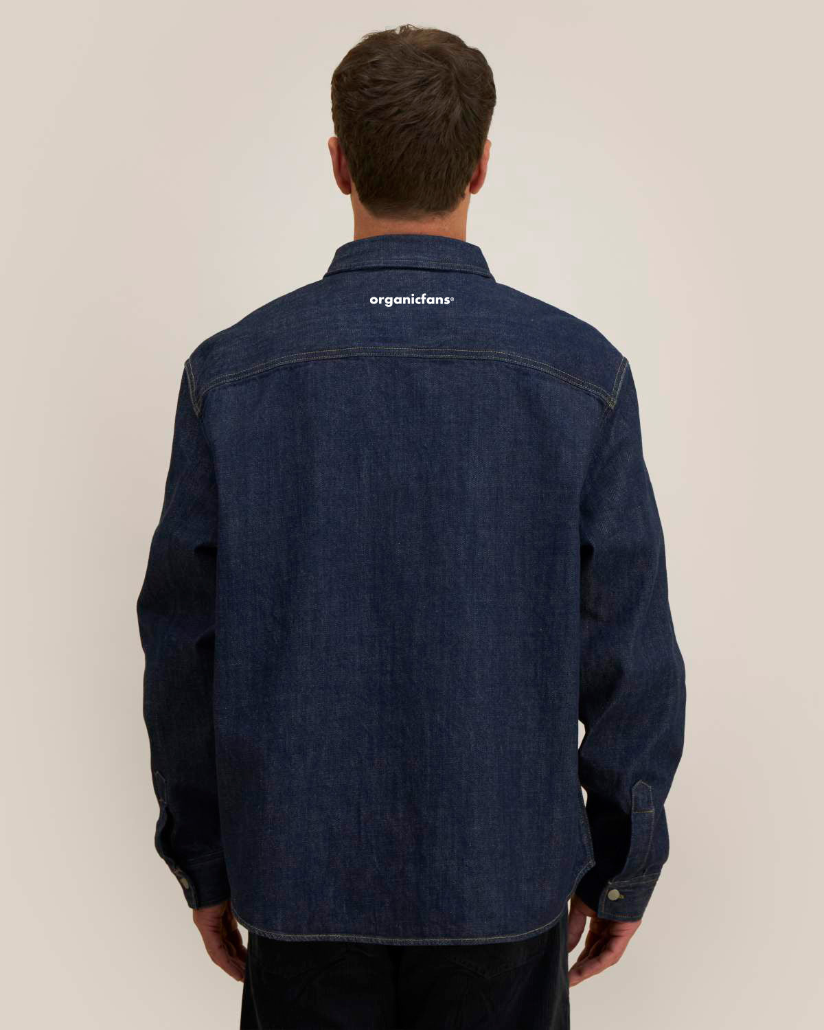 palmer - unisex denim jeanshemd