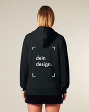 connector 2.0 unisex sweatshirt mit reißverschluß