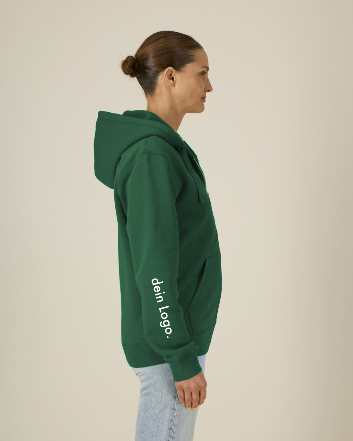 mixer unisex sweatshirt mit reißverschluss