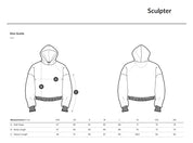 sculpter - schwerer unisex hoodie
